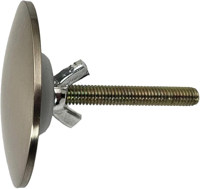 Westbrass D202-20 2" Kitchen Sink Hole Cover, Stainless Steel (2-Pack)