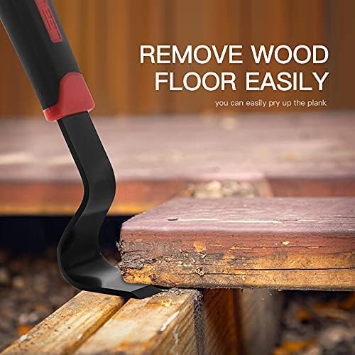 Tile Removal Tool,Wood Trim Removal Tool,Removal Multi-Tool for Commercial Work,Flat Pry Bar,Baseboard Removal Tool for Removing Wood Floor,Tiles,Nail Pulling