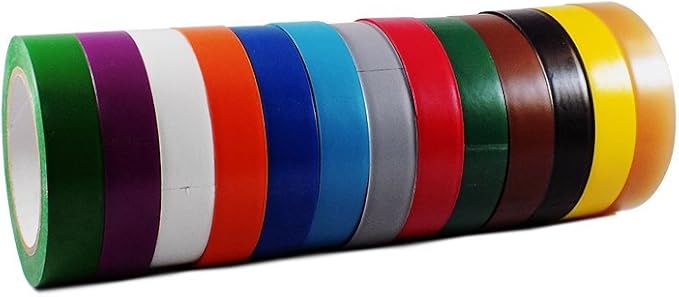 GGR Supplies T.R.U. CVT-536 Gray Vinyl Pinstriping Dance Floor Tape: 1.5 in. Wide x 36 yds. Several Colors