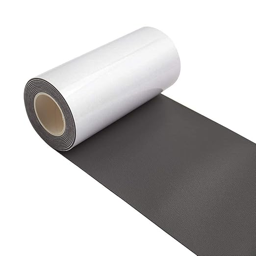 Leather Repair Patch Tape Night Gray 3 x 60 inch Self Adhesive Leather Repair Tape for Furniture, Car Seats, Couch, Sofa, Office Chair, Vinyl Repair Kit
