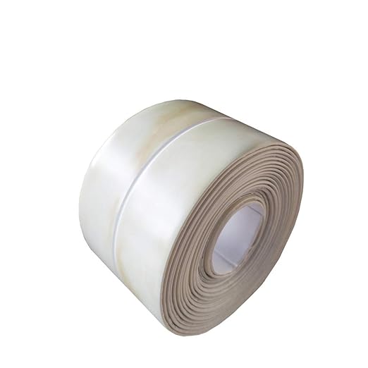 Caulk Strip for Bathtub Self Adhesive Waterproof Tape for Kitchen Bathroom Shower Floor and Wall Sealing, 2" x 102"