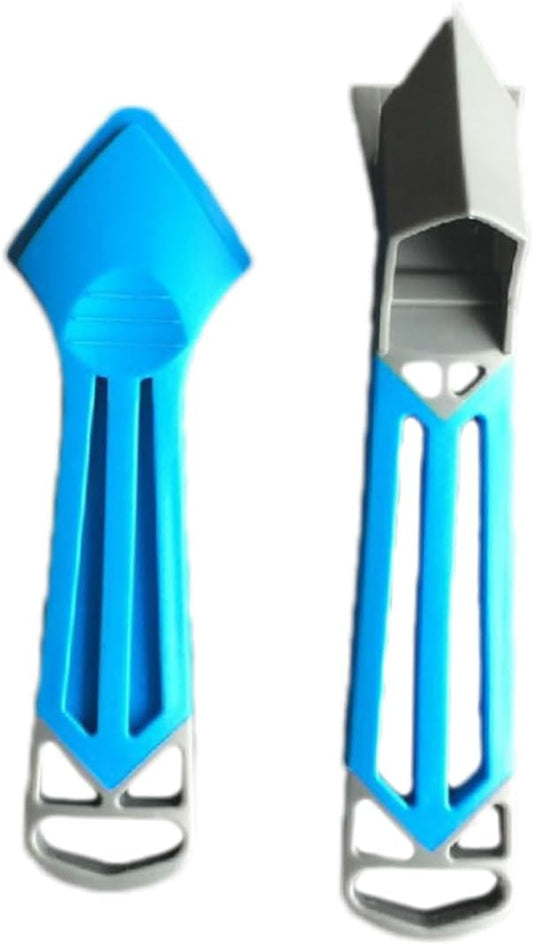 Veemoon 2 Pcs Caulk Remover Caulking Tool Kit Caulk Removal Tool Sealant Scraper Glue Shovel