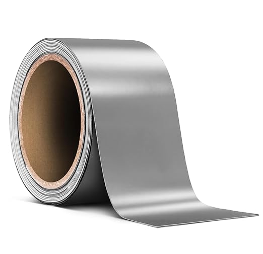 VViViD Satin Silver Chrome Pinstripe Vinyl Tape Roll (2” x 25ft)
