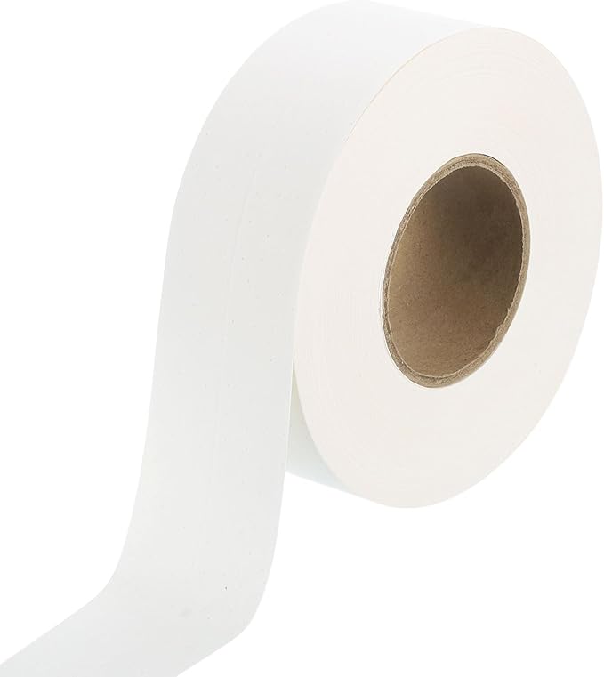uxcell Drywall Joint Tape, 2" x 246Ft Waterproof Crack Repair Tape, Wall Patch Repair Fabric Roll for Seam Concrete, Wall Sheetrock, Ceiling Crack, White