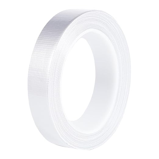 White Duct Tape 1 Inch x 33 Yards, Heavy Duty Waterproof Repair Tape, Straight Hand-Tear Cloth Tape for DIY Craft, Camping Gear, Home Maintenance & Packing