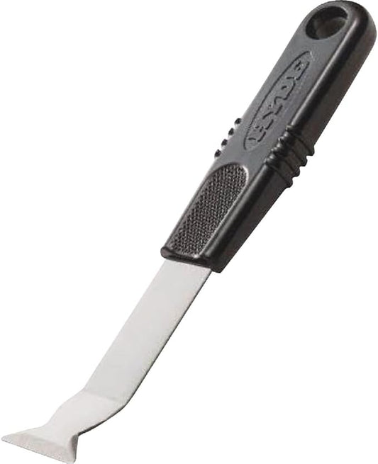 The HYDE® Dig-It™ Removal and Scraping Tool, Push or Pull scraping. Caulk Remover Tool, Paint Scraper, Putty Knife Scraper, Grout Removal Tool, Convienent size perfect for tool box, or tool bag.