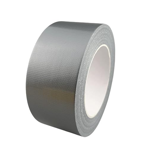 Multi-Purpose Duct Tape 2 Inch x 33 Yards, Heavy Duty, Waterproof, Great for Repairs, Packaging, Arts Crafts and DIY Projects (Silver)