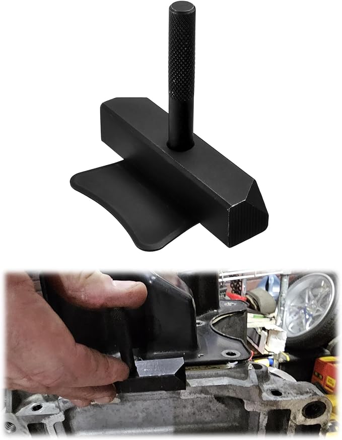 Oil Pan Separator Tool, Gasket Remover for Engine & Transmission Oil Pans, Hammer-Driven RTV Sealant Cutter, Detachable Design, Fits Most Cars, SUVs & Trucks