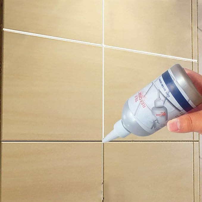 Waterproof Tile Gap Repair Filler, Tile Gap Kepair Filler, Multipurpose Waterproof Tile Gap Filler, Tile Gap Filler Tile Reform, Tile Reform Waterproof Gap Repair Filler (Brown)