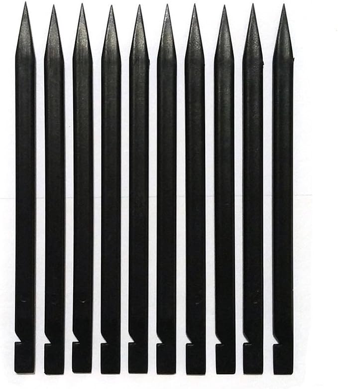 10 Pieces Universal Black Stick Spudger Opening Pry Tool Kit for iPhone Mobile Phone iPad Tablets MacBook Laptop PC Repair