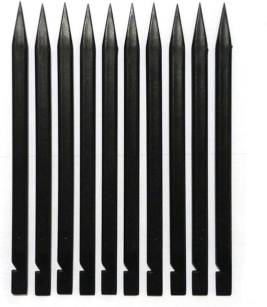 10 Pieces Universal Black Stick Spudger Opening Pry Tool Kit for iPhone Mobile Phone iPad Tablets MacBook Laptop PC Repair