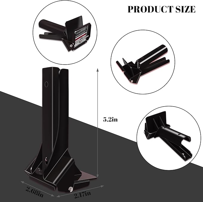 TYUJIGINE Tube Extrusion Tool - Efficient RTV and Silicone Dispenser that maximizes The use of All Material in The Tube and Prevents Material Waste(Black)