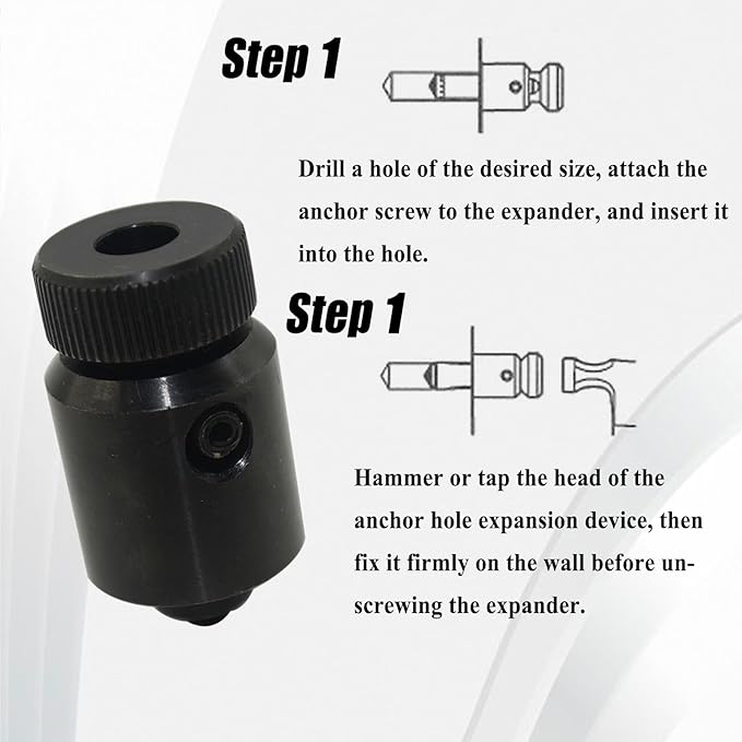 868 Screw Anchor Expander, 1/4"-20, Fits Anchor 84299 Power Drill Part, Use for Caulking Anchor