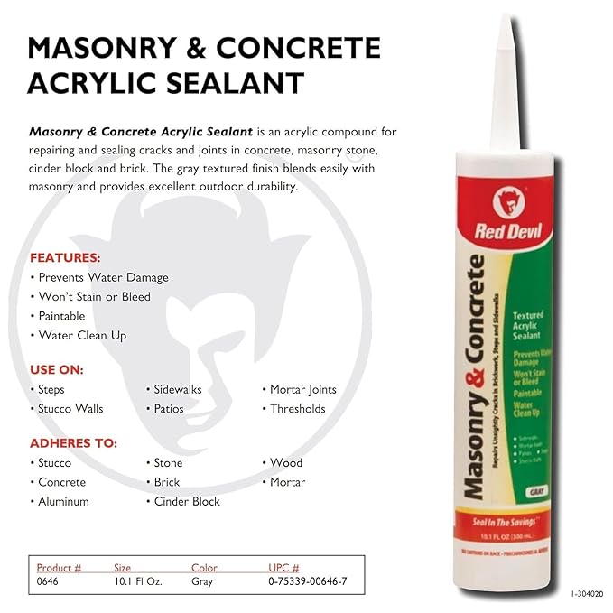 Red Devil 0646 Concrete & Mortar Repair (2 Pack)