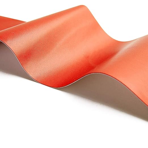 Leather Repair Patch Kit Orange 3 x 60 inch Leather Repair Tape Self Adhesive Patch for Furniture, Couch, Sofa, Car Seats Computer Chair First Aid Vinyl Repair Kit