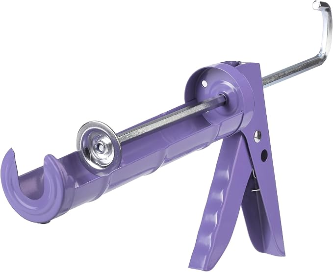 Bates- Caulking Silicone Gun, 10:1 Thrust Ratio, Hand Caulking Guns, No Drip