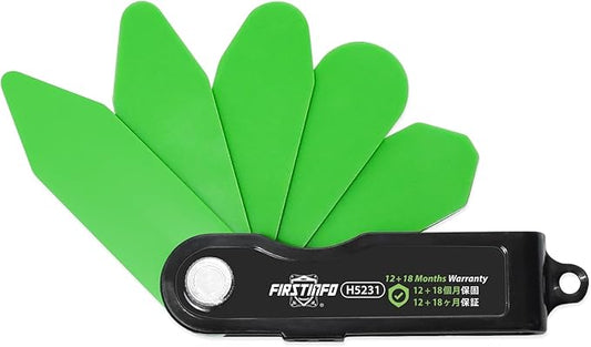 FIRSTINFO Patented 5-in-1 Folding Silicone Caulk Scraper Spatula Sealant Finishing Tool Smooth Caulk Tool