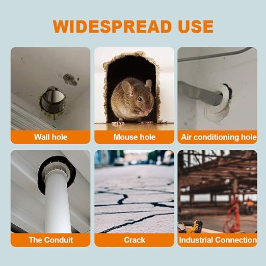 hoehew Waterproof Sealant Mastic, 2025 Upgrade Repair Sealing Clay, Quick Mending Mud for Drain Connection, Wall Hole, Air Conditioning Hole Waterproof Seal Putty (3)