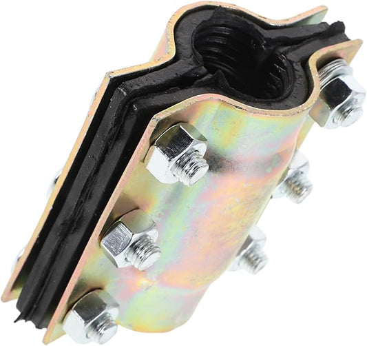 Efficient Pipe Leak Repair Clamp Waterproof Sealed Pipe Clamp Quick-install Leak Sealer Home and Professional Use Dn25×110 1pcs