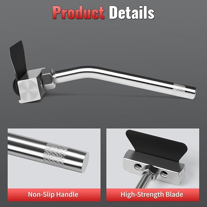 Oil Pan Removal Tool & Gasket Separator Tool - Compatible with Most Vehicle Maintenance & Repair- Cars, Trucks, SUVs, Engine Oil Pan Sealant Separator Tool
