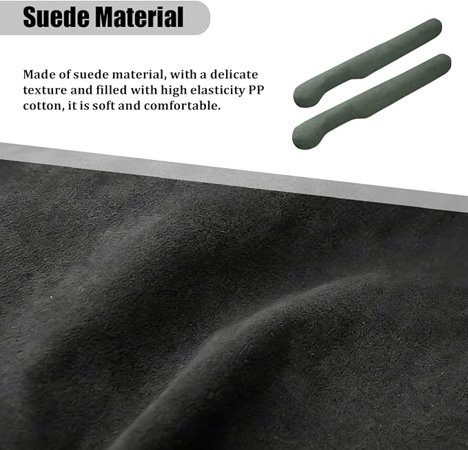 2PCS Car Seat Gap Filler, 2PCS Leather Between Chair Console Gap Plug to Impede ltems from Dropping, Automotive Interior Seat Seam Guard Stopper, Universal for Sedan RV Truck (Green)