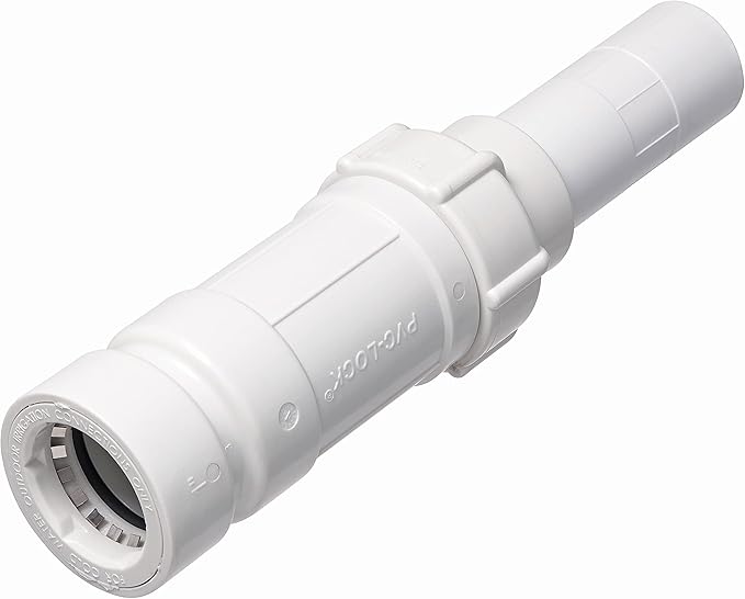 Orbit 35674 PVC-Lock Slide Repair Fitting, 1" - Single-End Repair | Requires Additional 1" PVC-Lock Coupling (Sold Separately)