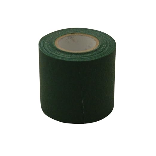 J.V. Converting JVCC Patch & Repair Tape for Leather and Vinyl Surfaces, 2 in. (48mm Actual) x 15 ft. (Dark Green)