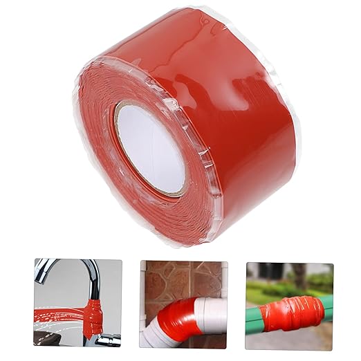 Cabilock 2pcs Waterproof Repair Tape 1 Sealant Tape for Leaks Duct Sealing Effect Flexibility for Multiple Materials