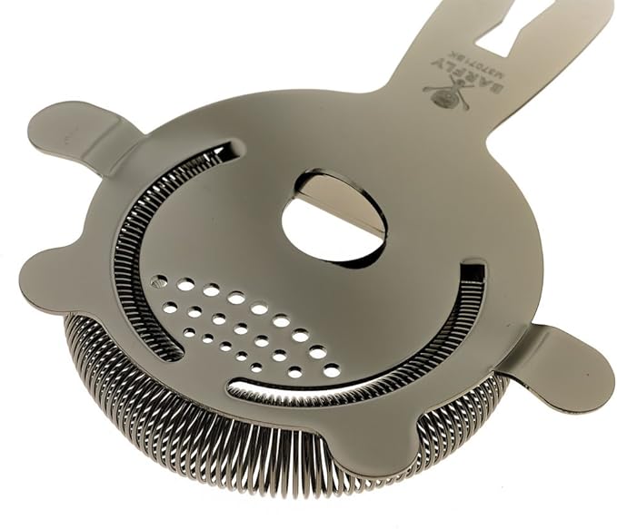 Barfly Bar Strainer, O/S, Gun Metal Black