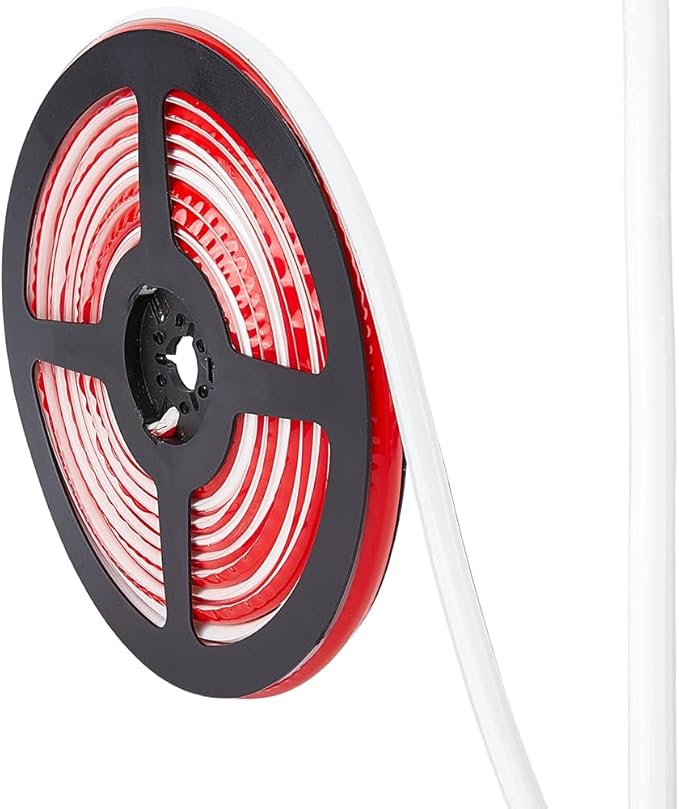 GORGECRAFT 5.5 Yard Self Adhesive Caulk Tape 0.3 Inch White Waterproof Caulking Strip Peel and Stick Roll Flexible Triangle Molding Trim Sealing Sealant Tape for Sink Bathroom Corner Ceramic Tile Edge
