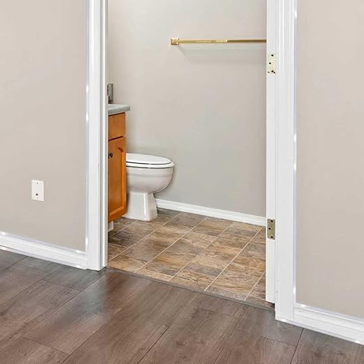 Caulk Tape 0.3" x 20' - Narrow Self-Adhesive White Caulk Strip for Kitchen Corner