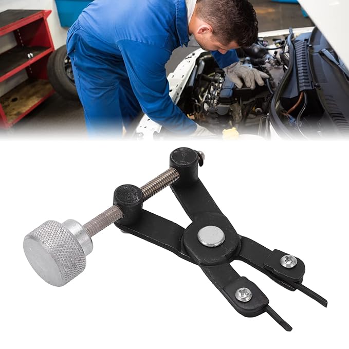 Brake Cylinder Retainer Remover Universal Brake Retainer Spring Removal Tool Locking Rings Remover Metal High Strength CV Joint Locking Rings Pliers Tool for Car Repairing,car maintenance tools