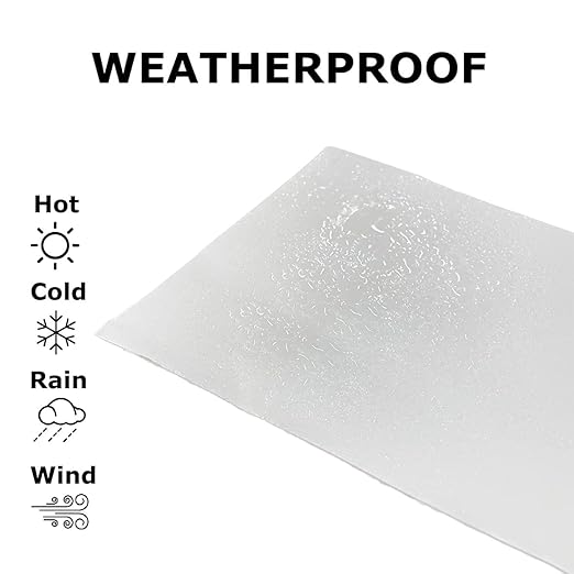 RV Roof Tape, 6" x 50' White, RV Sealant Tape for Camper Roof Repair, Trailer Roof Sealant, Stop Camper Roof Leaks, UV-Resistant - Eternabond Equivalent (6" x 50', White)