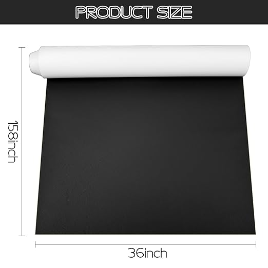 Leather Repair Patch 36X158 inch Large Self-Adhesive Leather Repair Tape, Reupholster Leather Patches for Furniture Couch Chairs Car Seat (Black, 36x158 inch)