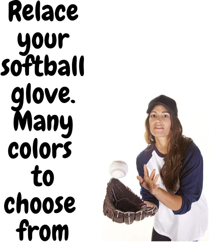 TOFL 72" Baseball Glove Lace Strips - Flat Shaped Cowhide Leather Lacing for Gloves, Mitts & DIY Repair