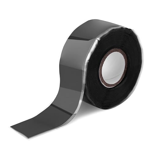 LOQJSS 16.4FT Silicone Grip Tape for Pull Up Bar,Self Fusing Silicone Tape,Silicone Tape, Grip Tape for Handles, Waterproof Rubber Wrap for Pull Up Bars, Barbells, Dumbbells