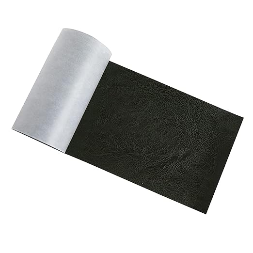 Leather Repair Tape kit Self Adhesive Patch Heavy Duty Retro Blackish Green 4 x 60 inch for Furniture Couch Computer Chair