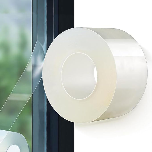 Window Weather Sealing Tape, No Residual Insulation Tape - Weather Stripping Draft Seal Tape for Doors, AC (2IN*99FT)