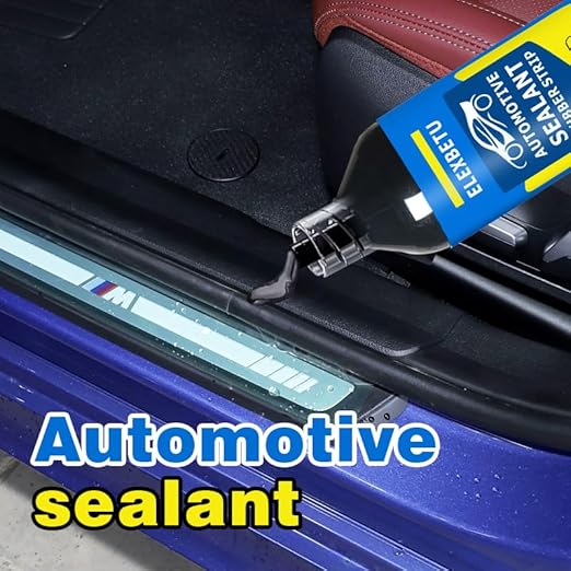 RTV Silicone Adhesive Sealant - High Temperature & Waterproof Caulking for Home, Auto, & Crafts - Creates Flexible, Long-Lasting Seal on Kitchen, Bathroom, Shower, Window (Black, 30ml/1oz)