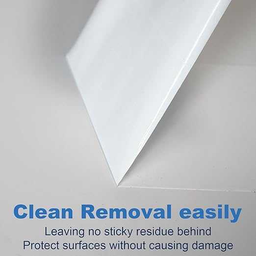 Vapor Barrier Tape, White Polyethylene Waterproof Seal & Seam Tape For Crawl Spaces, Moisture Barriers, Underlayment Seams, Metal Building Seams, Air Barrier, Insulation Repair & Plastic Liners