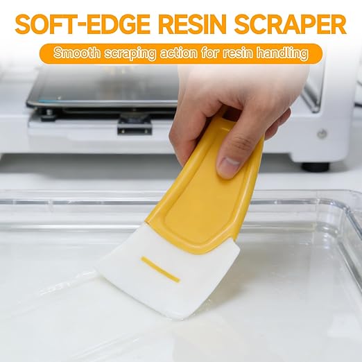 3D Printer Scraper Tool Set, 16PCS Silicone & Plastic Scrapers with Cleaning Brushes, Print Removal & Cleaning Kit for 3D Printing