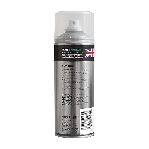 JENOLITE Stop Leak Sealer Spray - Instant Waterproof Sealant Spray - Fills, Seals & Stops Leaks | Perfect for Gutters, Flat Roofs, Waste Pipes, and More - Black, 400ml (14 Ounces)