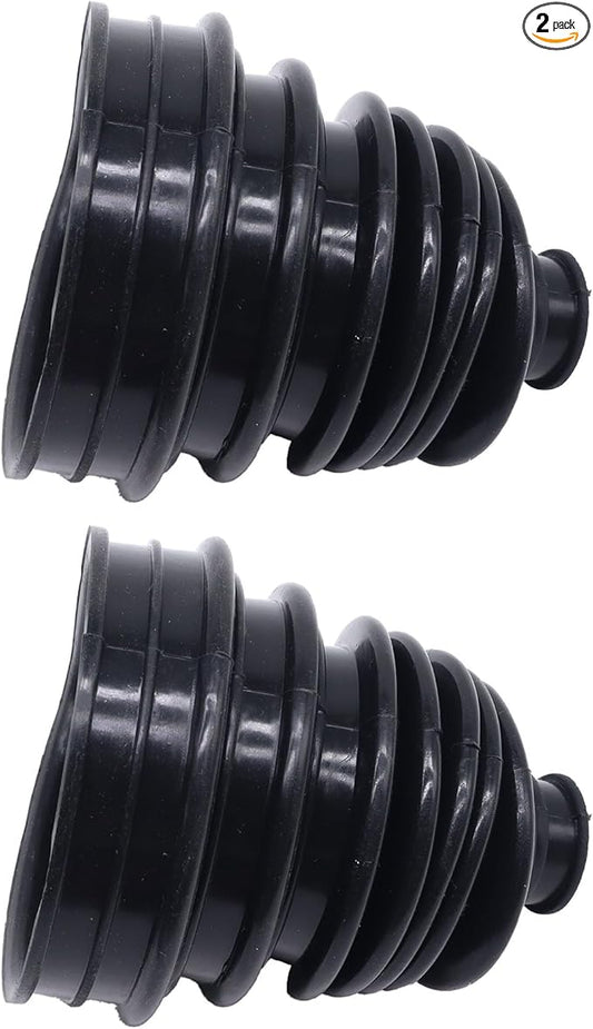 Universal Silicone CV Axle Boot Constant Flexible Velocity Joint Constant-velocity Dust Cover CV Boot Anti-aging Wear Resistance (2pcs)