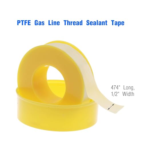 5Pcs Propane Tank Gasket,for Valve Repair, BBQ, RV | 0.716in OD, 0.4in ID propane connector gasket, PTFE gas line pipe thread tape, prevent gas leaks