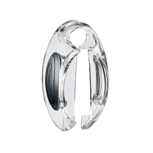 Restaurantware Wine Bottle Foil Cutter 1 Piece 1.9 x 0.7 Inches Ergonomic Wine Foil Remover Portable Opener Tool Durable Plastic Clear Razor-Sharp Accessory for Easy Removal