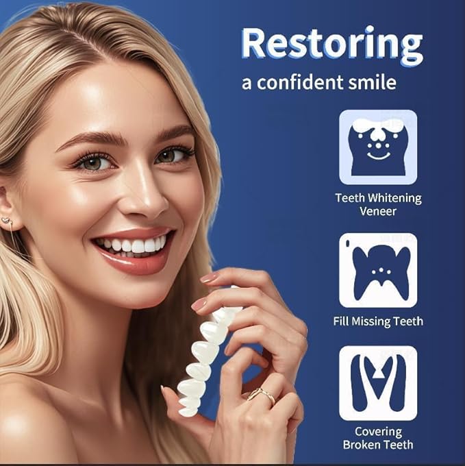 Tooth Repair Kit，Temporary Natural Shade for Filling The Gap, Moldable Thermal Beads Replacement Kit Replace The Missing or Broken Tooth-6PCS-TK05