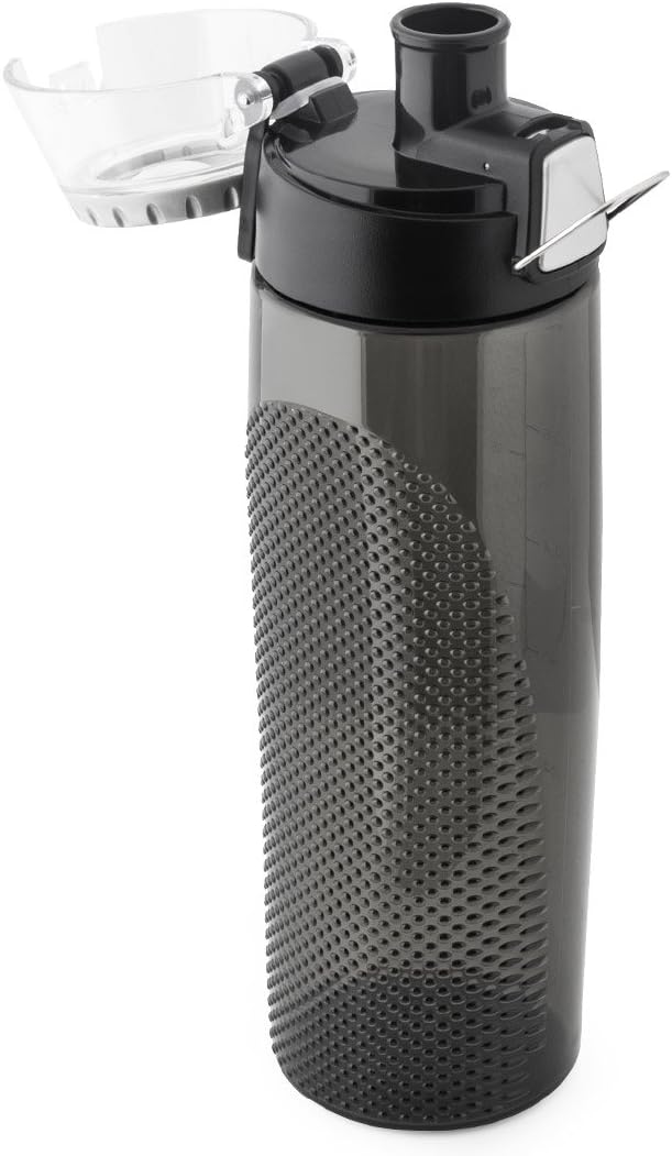 Thermos Tritan Hydration Bottle with Meter, 24-Ounce, Smoke (HP4100SMTRI6)