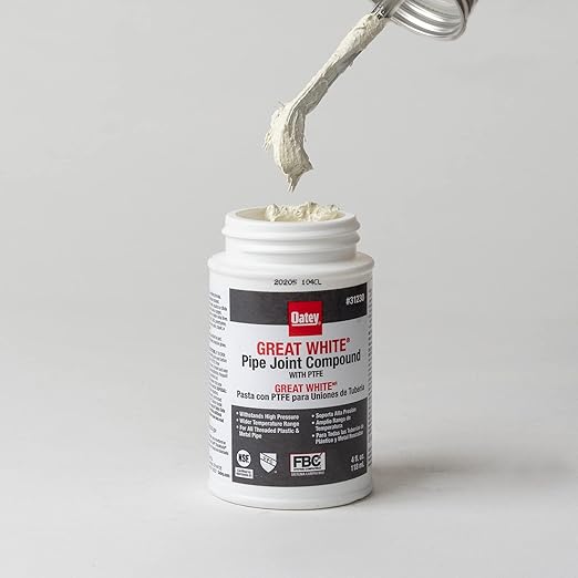 Oatey Pipe Joint Compound 4 Oz White (Pack of 2)