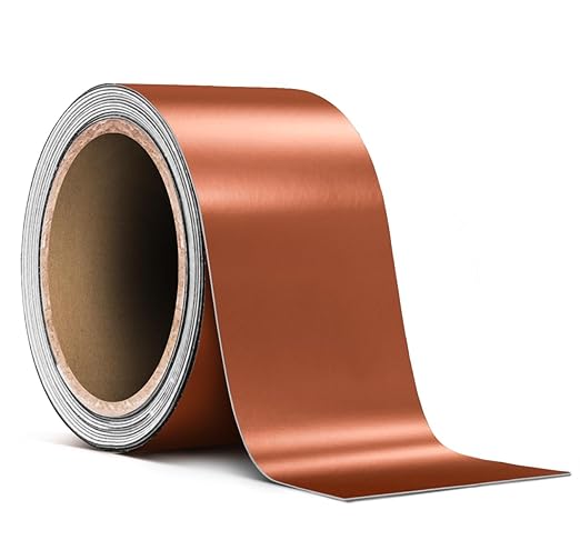 VViViD Satin Rose Gold Chrome Powder Metallic Pinstripe Vinyl Tape Roll (2” x 25ft)