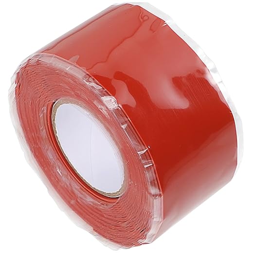 Ipetboom Pipe Repair Tape Self Adhesive Flexible Sealant for PVC Ppr Metal Pipes Compression Resistant Outdoor Sealing Tape for Leak Stop and Insulation Red